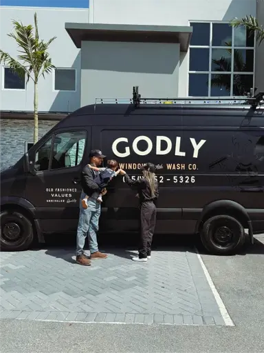 window washing professional